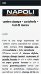 Mobile Screenshot of cartolerianapoli.com